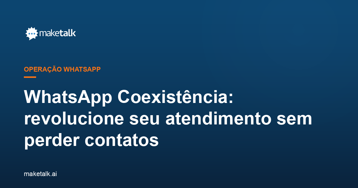 Coexistência do WhatsApp Business — o mesmo número funcionando no app e na Cloud API